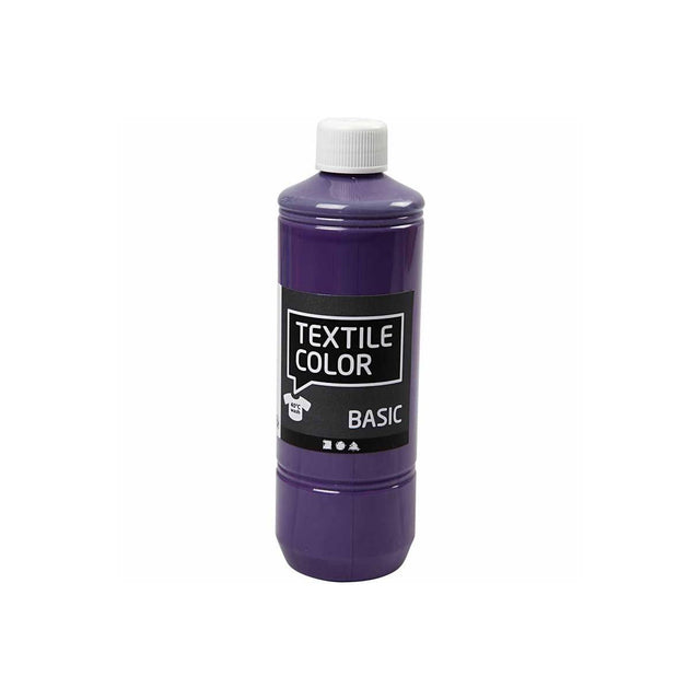 Pittura per tessuti dell'azienda Creativ - lavanda, 500 ml