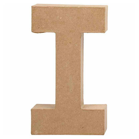 Lettera aziendale Creative in cartapesta - i, 20,5 cm