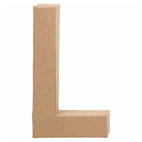 Lettera aziendale Creative in cartapesta - l, 20,5 cm