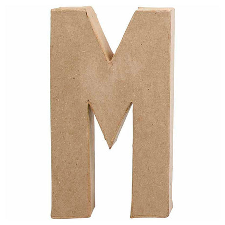 Lettera aziendale Creative in cartapesta - m, 20,5 cm