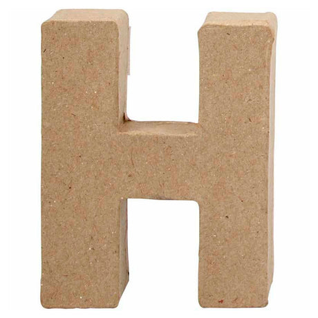 Lettera aziendale Creative in cartapesta - h, 10cm