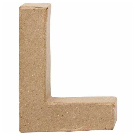 Lettera aziendale Creative in cartapesta - l, 10 cm