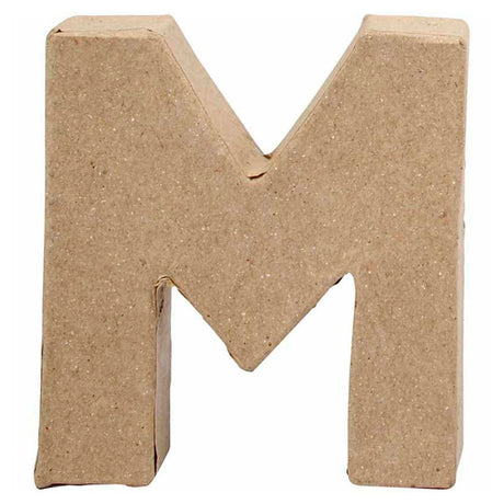 Lettera aziendale Creative in cartapesta - m, 10 cm