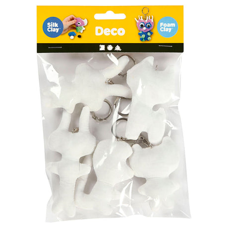 Azienda creativa https: www.cchobby.nl-textile-figures-with-keychain-h-6-10-cm-5-piece-1-box