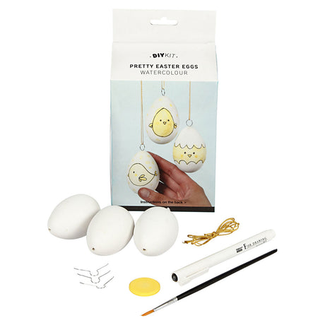 Set di acquerelli dell'azienda creativa Uova di Pasqua