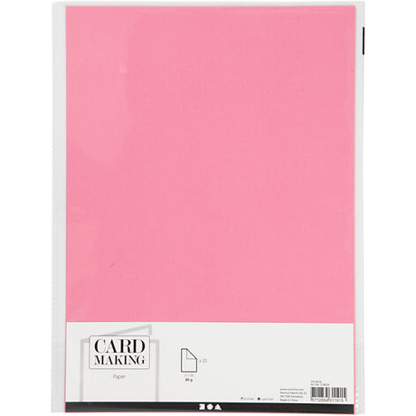 Carta aziendale Creative rosa A4 80gr, 20 pz.
