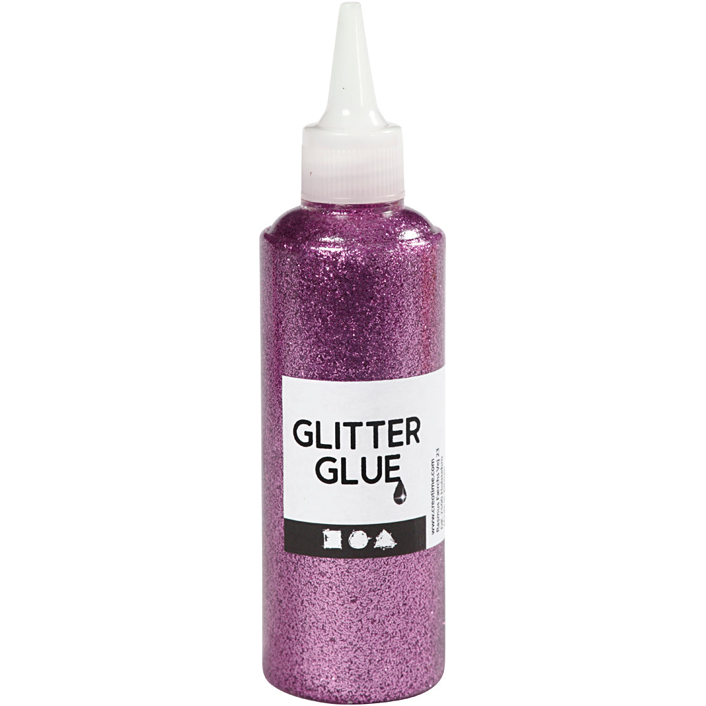 Creative Company Glitter Glue Glue Purple, 118 ml