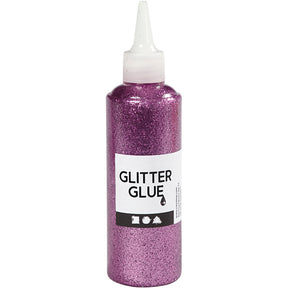 Creative Company Glitter Glue Glue Purple, 118 ml