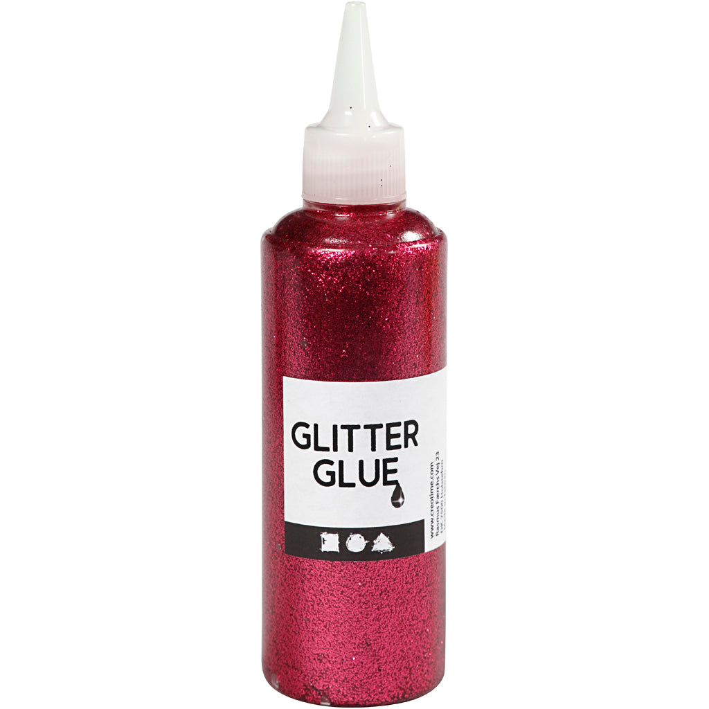 Creative Company Glitter Glue Glue Pink, 118ml