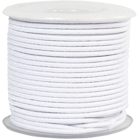 Elastico Creative Company spessore 2mm bianco, 25m