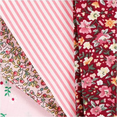 Azienda creativa https: www.cchobby.nl patchwork-fabric-size-45x55-cm-100-gr-pink-4-piece-1-ball