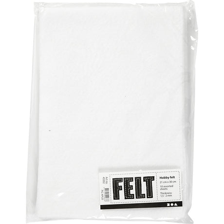 Creative Company Hobby sentiva bianco A4, 10 fogli