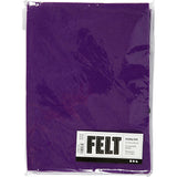 Feltro per hobby Creative Company, viola, A4, 10 fogli