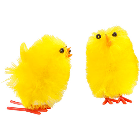 Azienda creativa https: www.cchobby.nl pulcini di pasqua-h-30-mm-giallo-12-pezzi-1-scatola