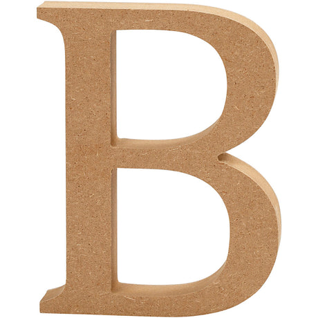 Creative Company Letter B MDF 13CM, 1 °.