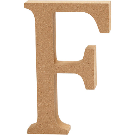 Creative Company Letter F MDF 8CM, 1 °.