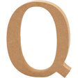Lettera di Creative Company Q MDF 8CM, 1 °.