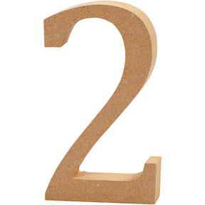 Creative Company Numero 2 MDF 8CM, 1 °.