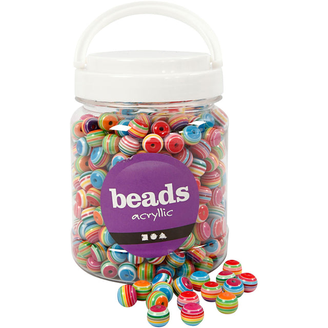 Perline multi mix di Creative Company, 460 pezzi.