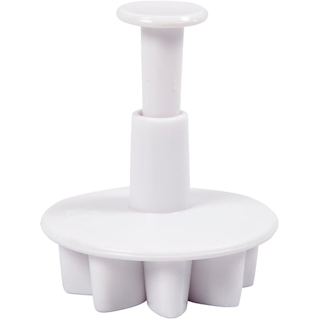Azienda creativa https: www.cchobby.nl forme-da-ritagliare-con-timbro-fiore-d-2-3-2-8-3-6-4-4-cm-bianco-4-pezzi-1-scatola