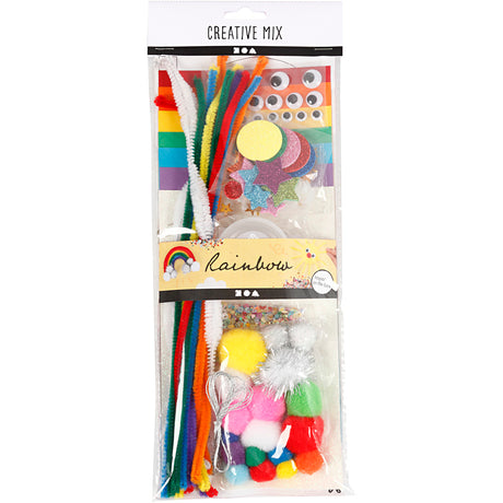 Set arcobaleno di materiali di base per hobby dell'azienda creativa