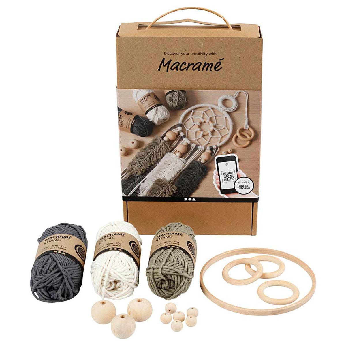 Azienda creativa https: www.cchobby.nl starter-hobbyset-macrame-1-doos