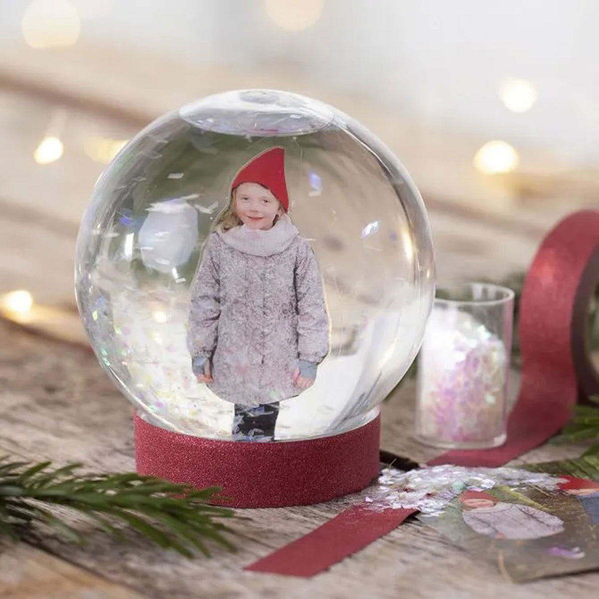 Globi di neve dell'azienda Creativ, 18 pezzi.
