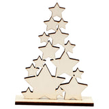 Azienda creativa https: www.cchobby.nl Albero di Natale-h-19-6-cm-p-4-cm-l-14-7-cm-1 pezzo