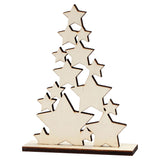 Azienda creativa https: www.cchobby.nl Albero di Natale-h-19-6-cm-p-4-cm-l-14-7-cm-1 pezzo