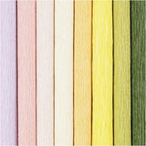 Carta crespa Creative Company colori pastello, 8 fogli