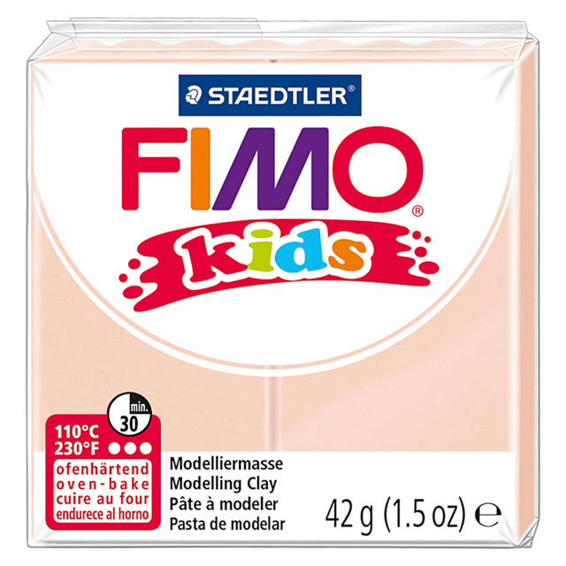 Pasta da modellare Fimo Kids beige chiaro, 42gr