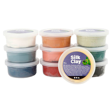Azienda creativa https: www.cchobby.nl Silk-Clayr-Pastelcolors-10x40-gr-1-doos