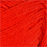 Filato di cotone Creative Company, rosso, 50gr, 170m