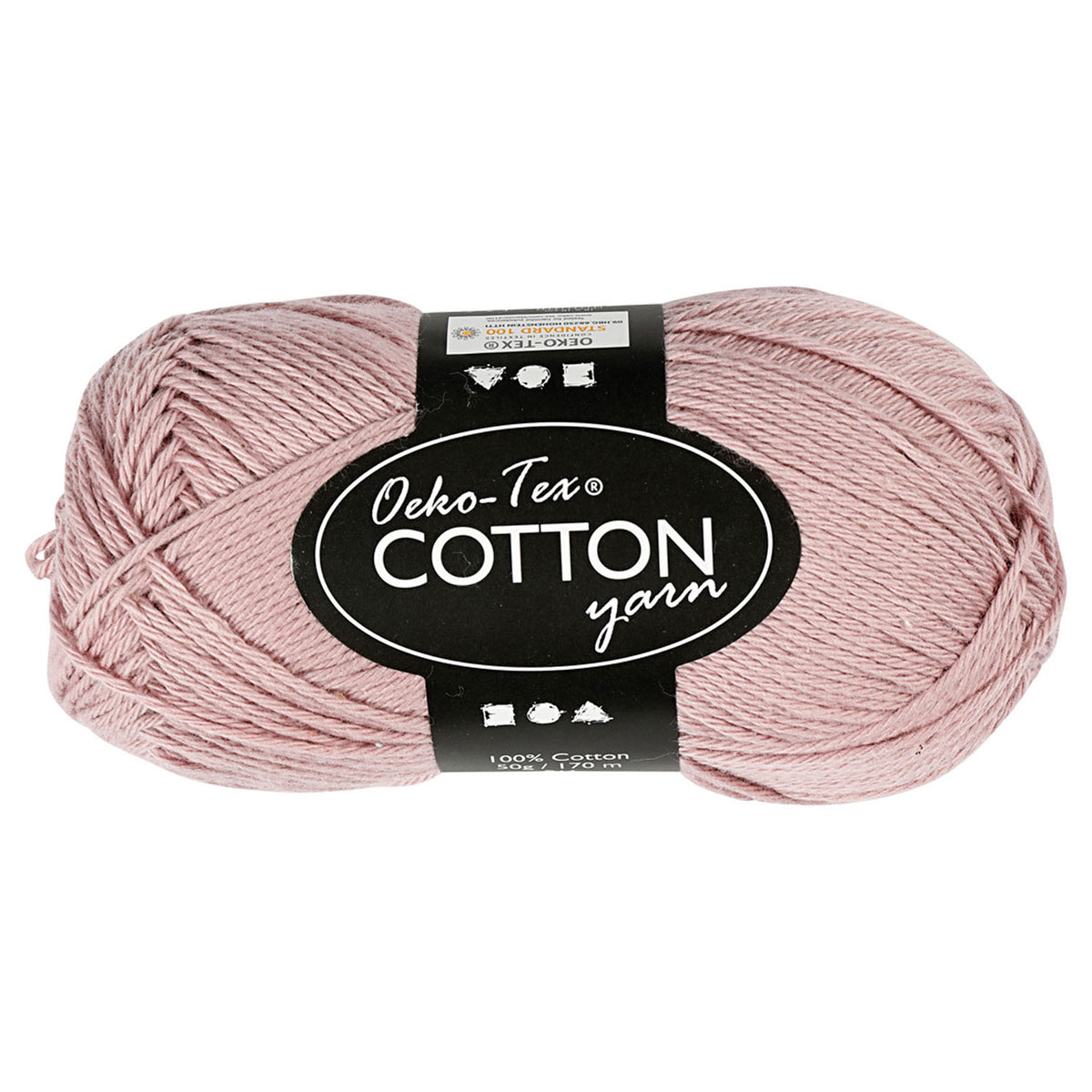 Filato di cotone Creative Company, lavanda, 50gr, 170m