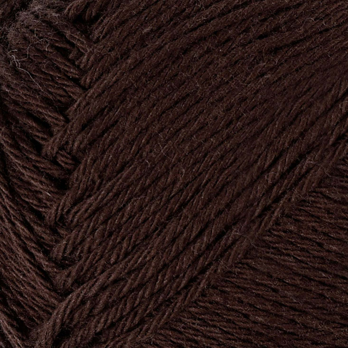 Filato di cotone Creative Company, marrone scuro, 50 gr, 170 m