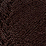 Filato di cotone Creative Company, marrone scuro, 50 gr, 170 m