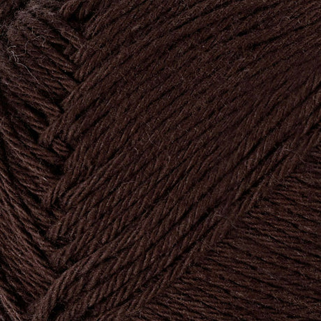 Filato di cotone Creative Company, marrone scuro, 50 gr, 170 m