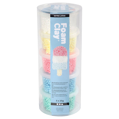 Azienda creativa https: www.cchobby.nl foam-clay-extra-large-diverse-colors-5x25-gr-1-doos