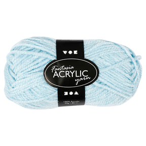 Filato acrilico Creative Company, azzurro, 50gr, 80m