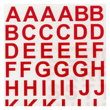 Numeri di lettere di adesivi aziendali creativi