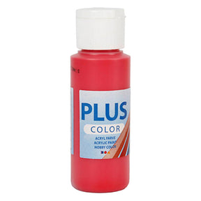 Creativ company plus colore acrilico rosso bacca, 60 ml