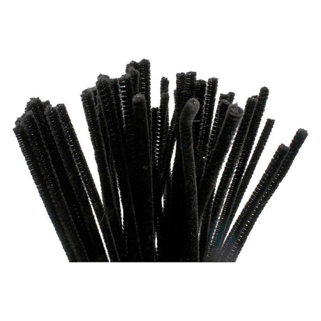 Creativ company ciniglia nera 30 cm, 50 pz.