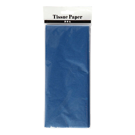 Creative Company Tissue Paper Blue 10 Fogli 14 Gr, 50x70cm