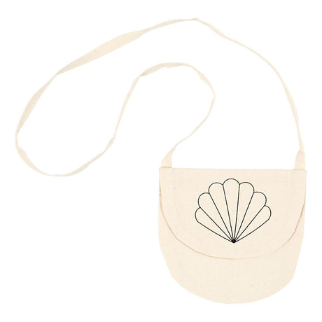 Creative Company Spall Borse Cotton Oyster Shell, 15x14cm