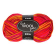 Creative Company Sock Yarn Red Orange, 200 cm