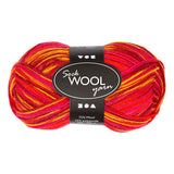 Creative Company Sock Yarn Red Orange, 200 cm