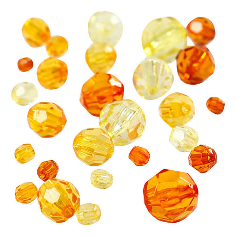 Azienda creativa https: www.cchobby.nl sfaccettato-perline-misura-4-12-mm-misura-foro-1-2-5-mm-ca-170-pezzo-giallo-45-gr-1-scatola