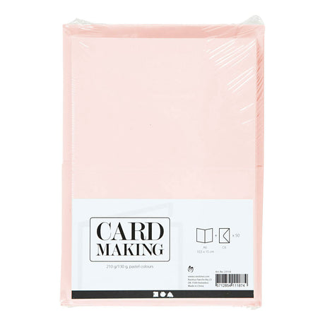 Azienda creativa https: www.cchobby.nl carte-e-buste-size-card-10-5x15-cm-size-envelope-11-5x16-5-cm-110-220-pastelcolors-50-set-1-box