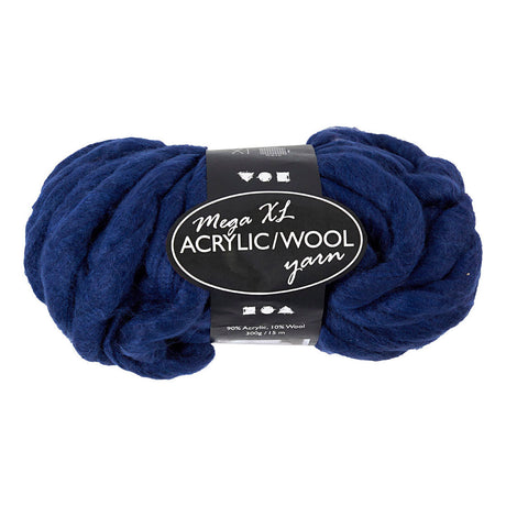 Creative Company XL Yarn from Acryl - Dark Blue, 15m