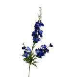 Collezione Roberts fiore artificiale Delphinium spray 100 cm blu scuro